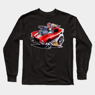 FULL BLOWN 1971 Camaro Z/28 red Long Sleeve T-Shirt